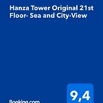 Hanza Tower Original 21st Floor- Sea&city-view Aparthotel 4*