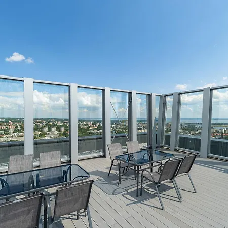 Hanza Tower Suite 21St Floor Or Studio 5Th Floor Aparthotel Stettin