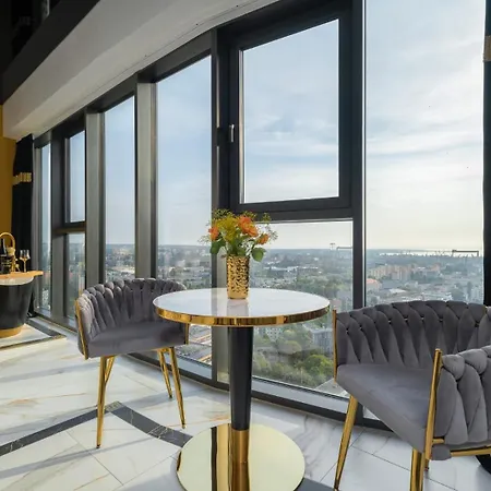 Hanza Tower Original 21st Floor- Sea And City-view Hotel apartamentowy Szczecin