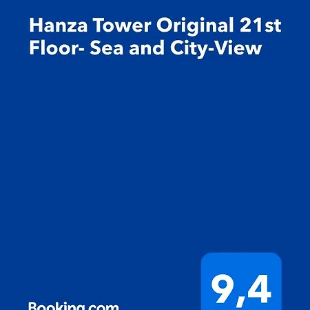 Hanza Tower Original 21st Floor- Sea And City-view Aparthotel 4*