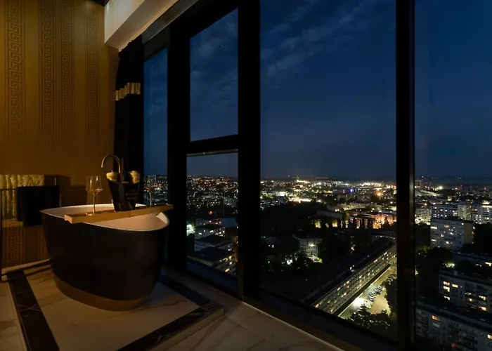 Hanza Tower Original 21st Floor- Sea And City-view Szczecin