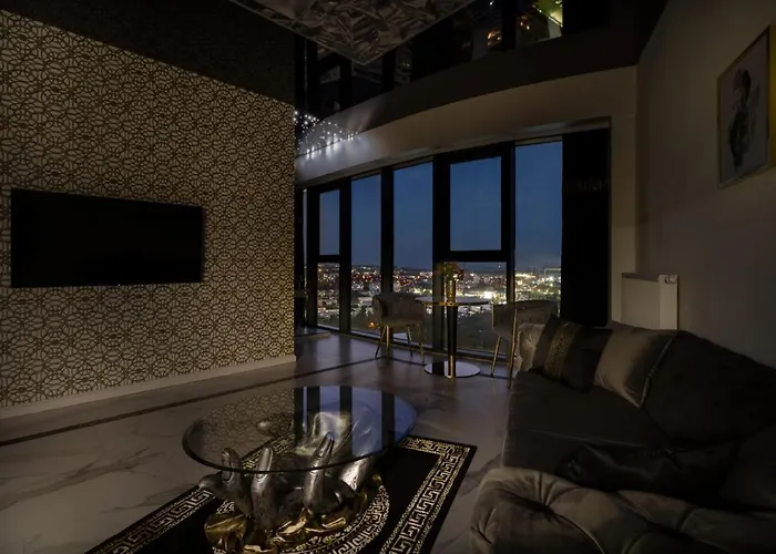 Hanza Tower Original 21st Floor- Sea And City-view 4* Szczecin