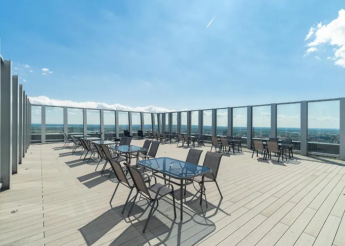 Hanza Tower Original 21st Floor- Sea And City-view 4* Szczecin